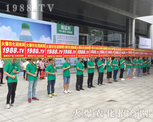     1988.TV在2017南寧農(nóng)資會上成為風景