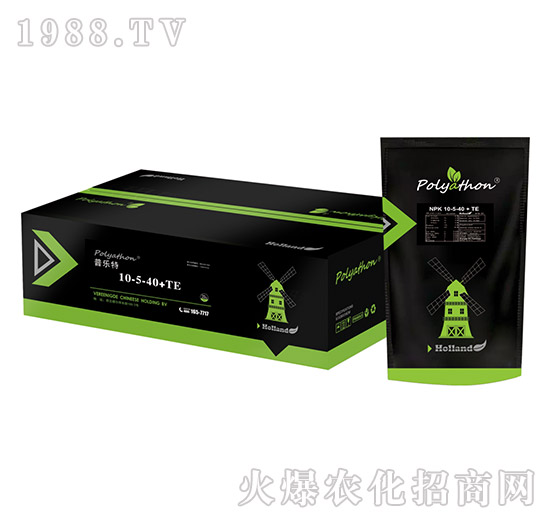 大量元素水溶肥10-5-40+TE-普樂特