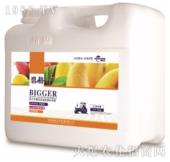 芒果專用高分子復(fù)合肽有機(jī)蛋白液肥（5kg）-碧格-瀚森農(nóng)業(yè)