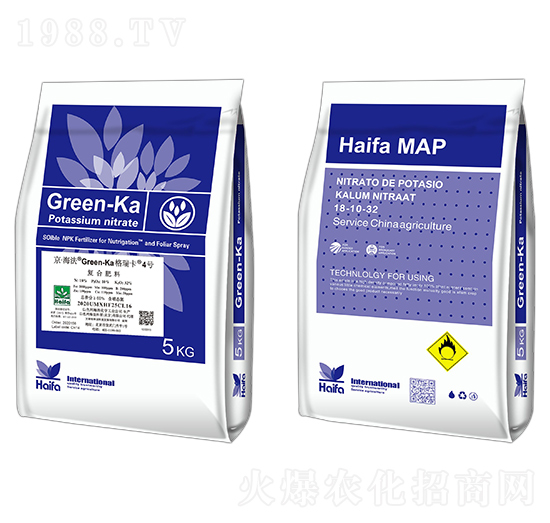 大量元素水溶肥料18-10-32-格瑞卡4號-海法科貿(mào)