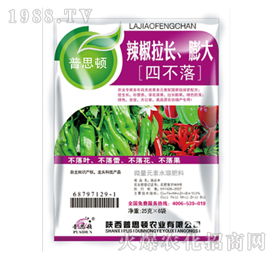25g辣椒拉長膨大四不落-普思頓農(nóng)業(yè)