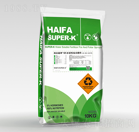 水溶性復合肥料10-50-10+TE-海法超鉀8號-中科三農(nóng)