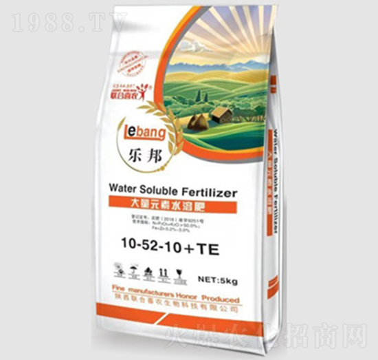 大量元素水溶肥料10-52-10+TE-樂邦-聯合喜農