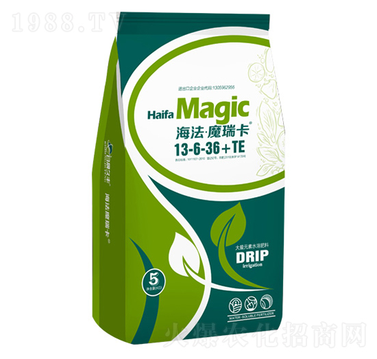 大量元素水溶肥料13-6-26+TE-海法·魔瑞卡-日晟久豐