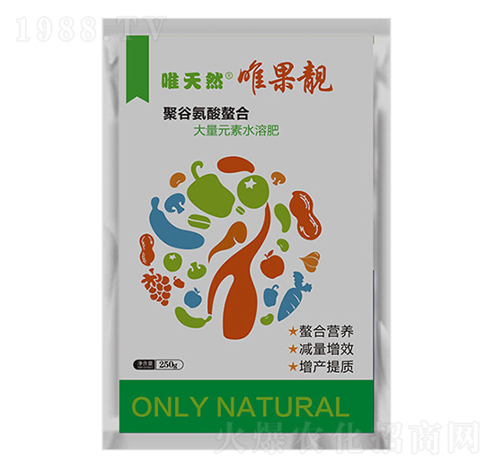 大量元素水溶肥（聚谷氨酸螯合）-唯天然唯果靚-和天然