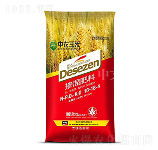 小麥專用摻混肥料16-18-4-中農(nóng)三禾