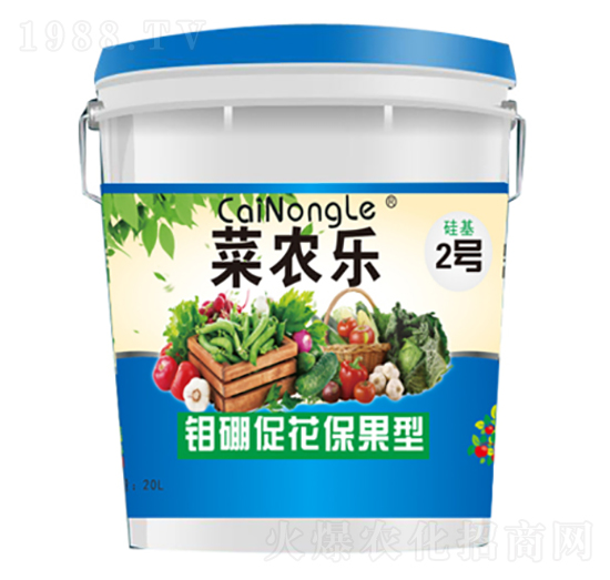 鉬硼促花保果型沖施肥-菜農(nóng)樂(lè)2號(hào)-帝益肥