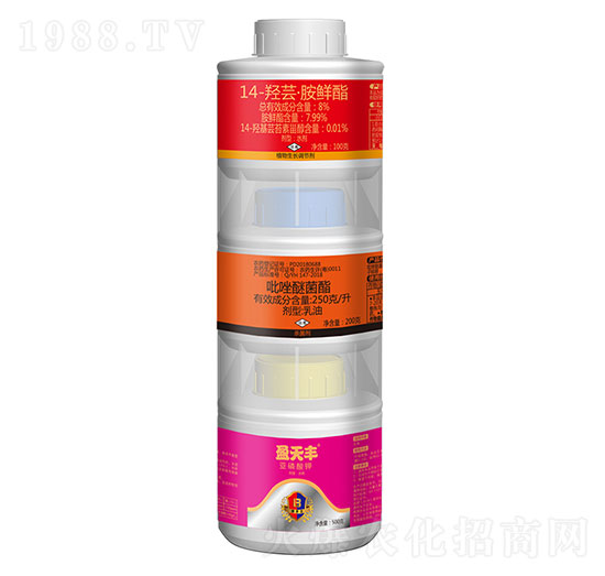 亞磷酸鉀+吡唑醚菌酯+14-羥蕓胺鮮酯-盈天豐-盈輝