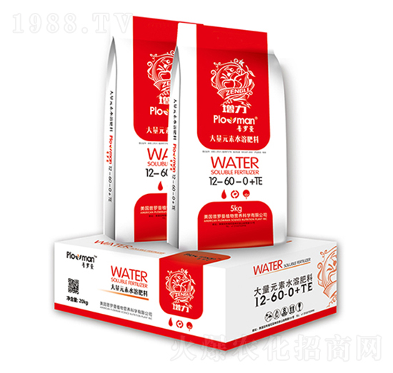 大量元素水溶肥料12-60-0+TE-增力-陽(yáng)光肥業(yè)
