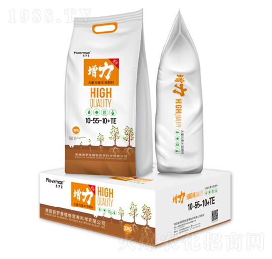 增力大量元素水溶肥料10-55-10+TE-普羅曼-陽光肥業(yè)