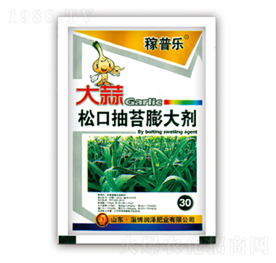 大蒜松口抽苔膨大劑潤澤肥業(yè)