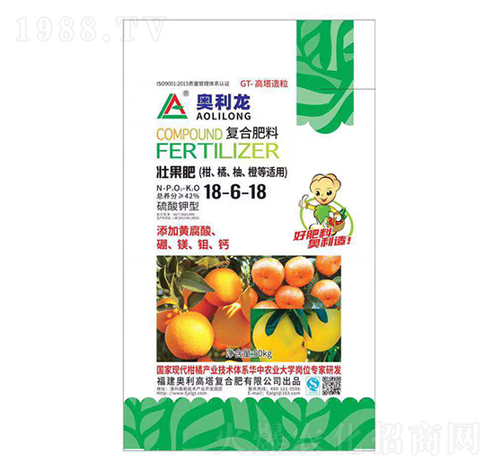復(fù)合肥料18-6-18-奧利龍-奧利