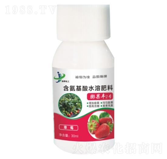 草莓專用含氨基酸水溶肥料 膨果豐2號(hào) 金牌化工