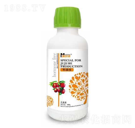 大棗保花座果增產(chǎn)專用肥-棗滿枝-康奈爾