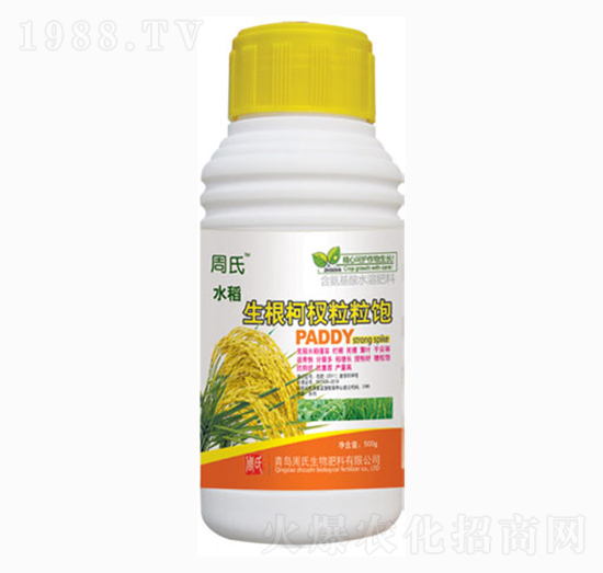水稻生根柯杈粒粒飽-周氏農化