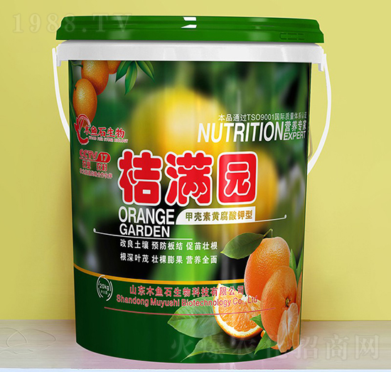 甲殼素黃腐酸鉀型-桔滿園-木魚(yú)石生物