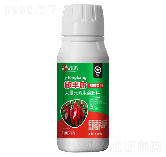 辣椒專用大量元素水溶肥料-椒豐康-喜蘭特