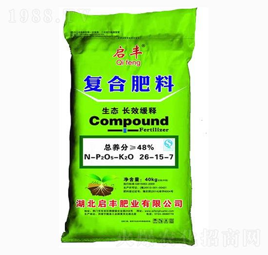 復合肥料26-15-7-啟豐