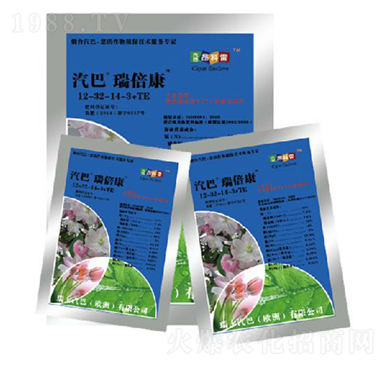 瑞倍康水溶肥料12-34-14+Mg+TE-汽巴農(nóng)業(yè)