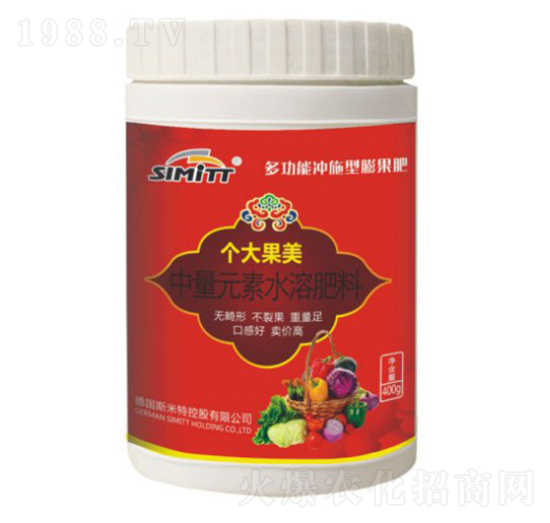 中量元素水溶肥料-個(gè)大果美-五谷豐農(nóng)業(yè)