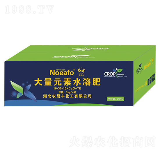 大量元素水溶肥10-30-10+CaO+TE-農(nóng)易豐