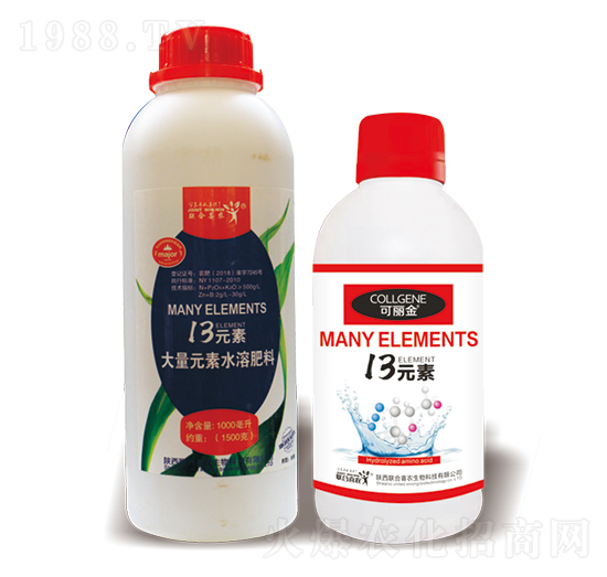 大量元素水溶肥料-13元素-可麗金-聯(lián)合喜農(nóng)