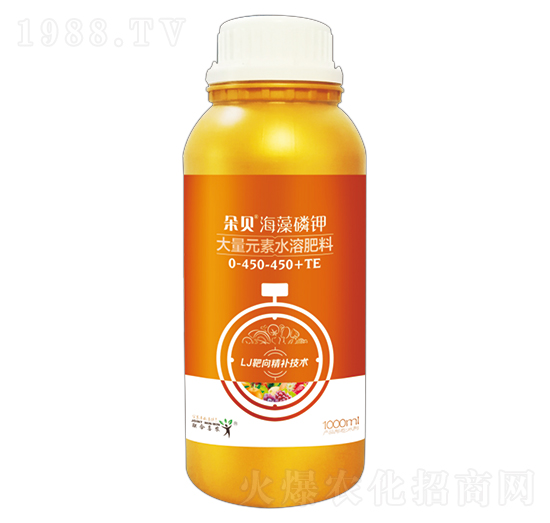 大量元素水溶肥料0-450-450+TE-朵貝海藻磷鉀-聯合喜農