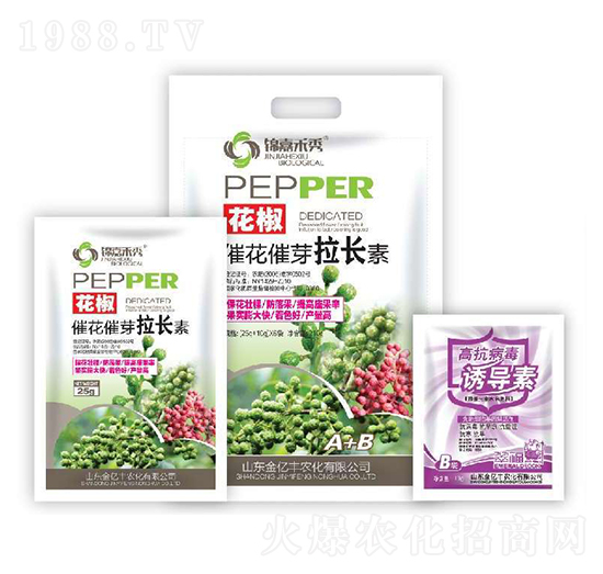 花椒催花催芽拉長素+高抗病毒誘導素-金億豐