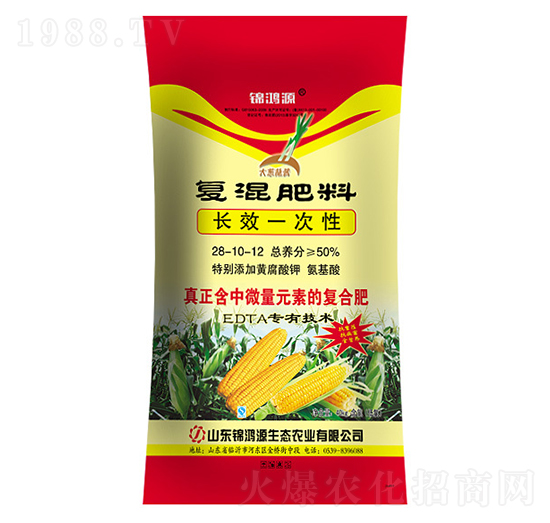 長效一次性復混肥料28-10-12-錦鴻源