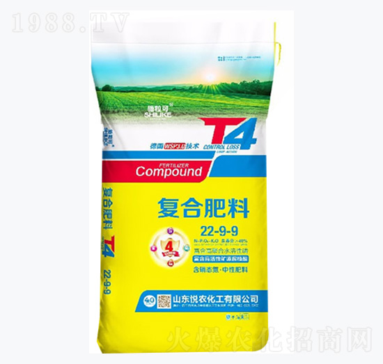 復(fù)合肥料22-9-9-施粒可-悅農(nóng)化工
