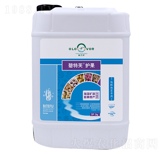 塊根塊莖專用海藻礦源膨果增產(chǎn)功能肥-碧特芙護(hù)果-歐蘭沃