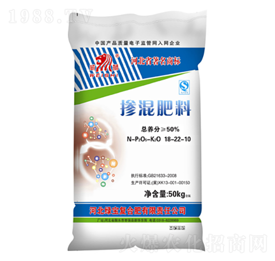 摻混肥料18-22-10-中湖農(nóng)業(yè)