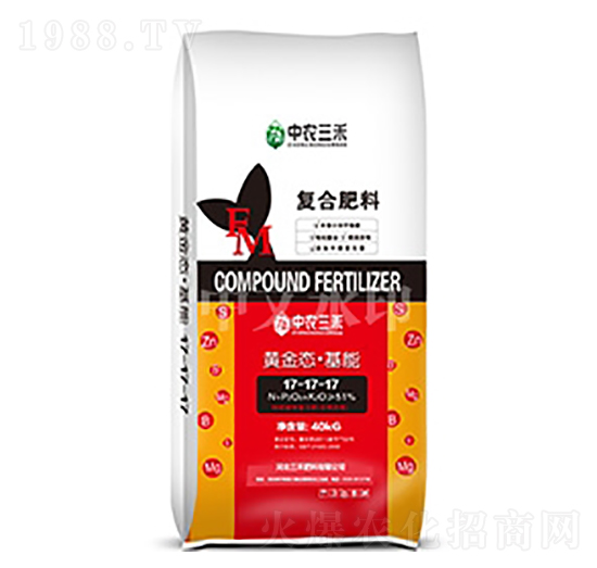 黃金態(tài)·基能復合肥料17-17-17-中農(nóng)三禾
