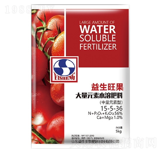 大量元素水溶肥料15-5-36-益生旺果
