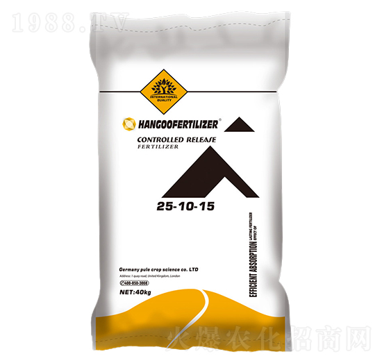 控釋肥25-10-15-漢谷-普樂肥料