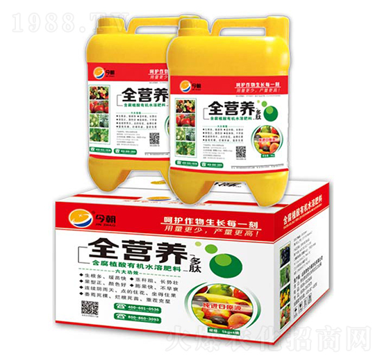 全營養(yǎng)含腐植酸有機水溶肥料-今朝農(nóng)化