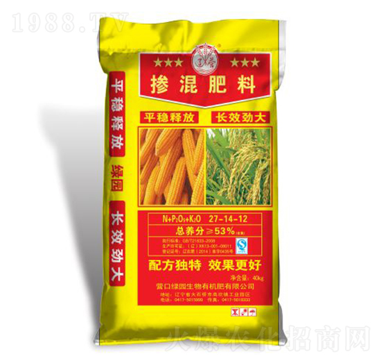 摻混肥料27-14-12-綠園生物