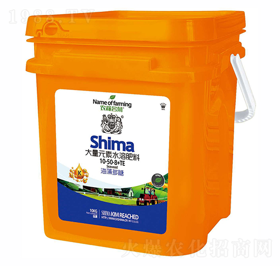 大量元素水溶肥料10-50-8+TE-海藻多糖-獅馬肥業(yè)