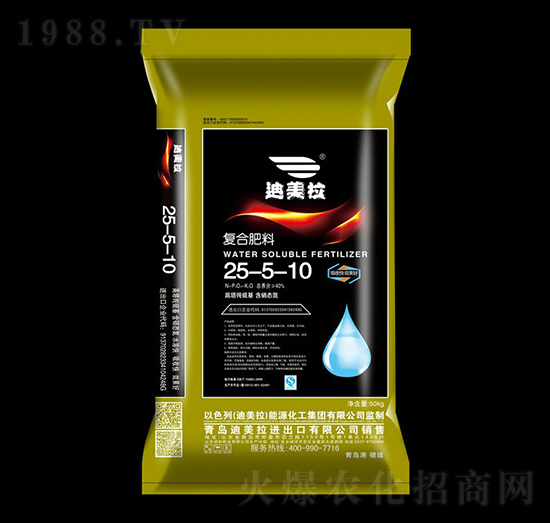 高塔純硫基復(fù)合肥料25-5-10-迪美拉