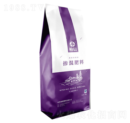 水稻專用摻混肥料16-14-15-柏信-綠野