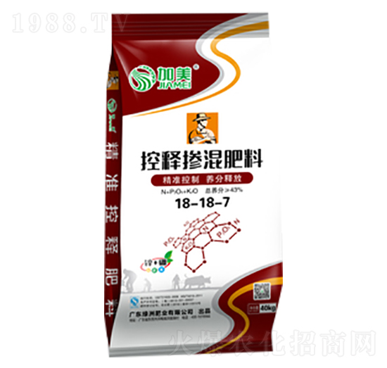 控釋摻混肥18-18-7-綠洲肥業(yè)