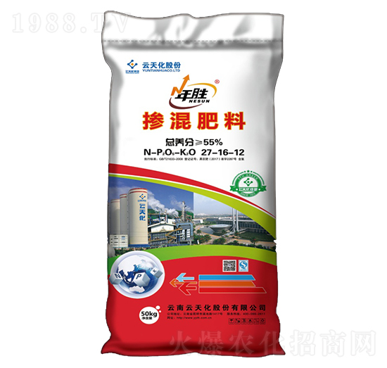 摻混肥料27-16-12-年勝-世紀(jì)云天