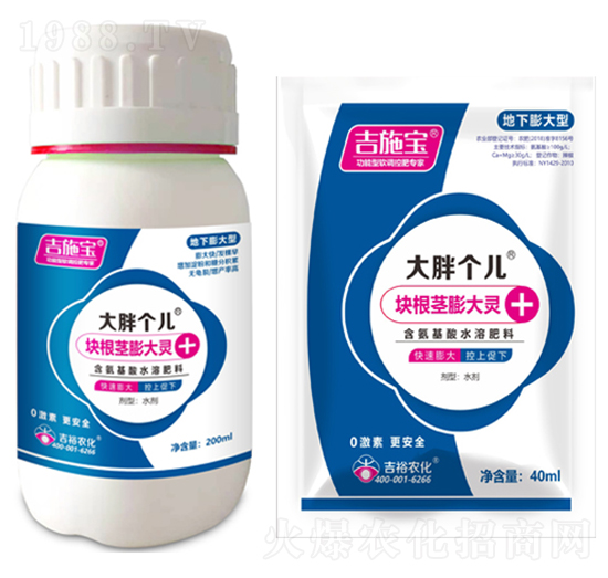 塊根莖膨大靈-大胖個兒-吉裕農(nóng)化