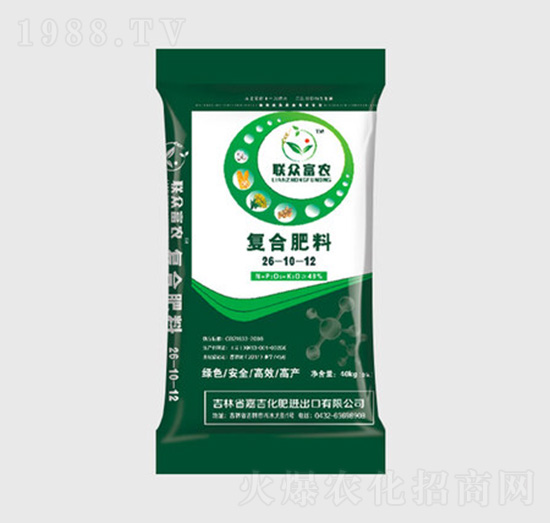 40kg復合肥料26-10-12-地豐肥料