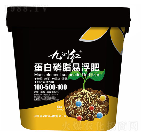 九州紅蛋白磷脂懸浮肥100-500-100-星億農(nóng)業(yè)