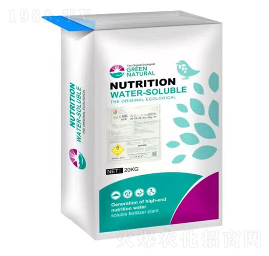 ����Ԫ��ˮ�ܷ���20-20-20+Ca+Mg+TE-���r(n��ng)�A��