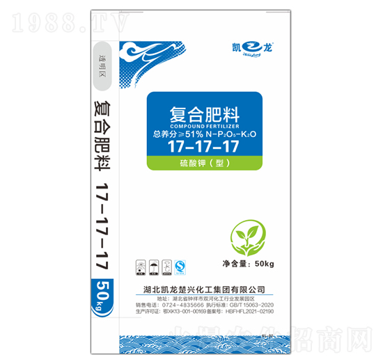 純硫基復(fù)合肥料17-17-17-凱龍-云之豐生態(tài)
