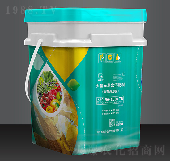 海藻懸浮型大量元素水溶肥料280-50-100+TE-鑫萊爾