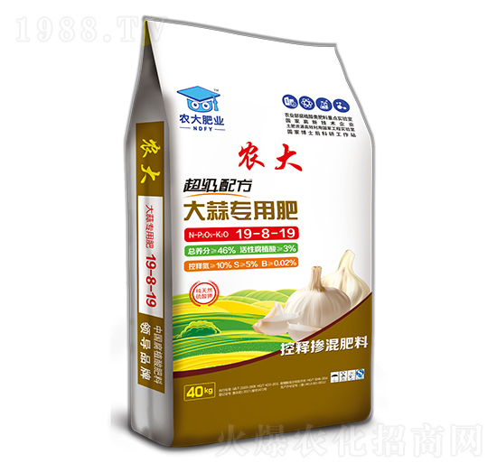 超級配方大蒜專用肥19-8-19-農(nóng)大肥業(yè)