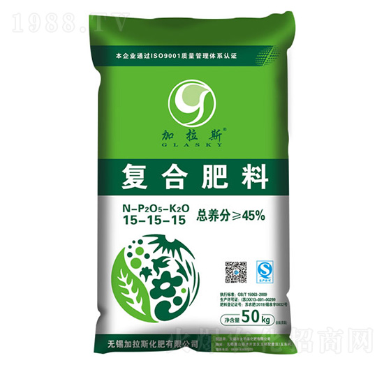 45%復(fù)合肥料15-15-15-加拉斯-太平洋化肥